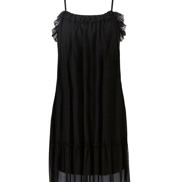 SIMPLY BE MESH LAYERED CAMI DRESS WOMEN'S PLUS 18W (NEW WITH TAGS) - Picture 2 of 5